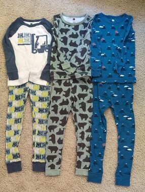 Lot Of 3 Tea Collection Pajamas